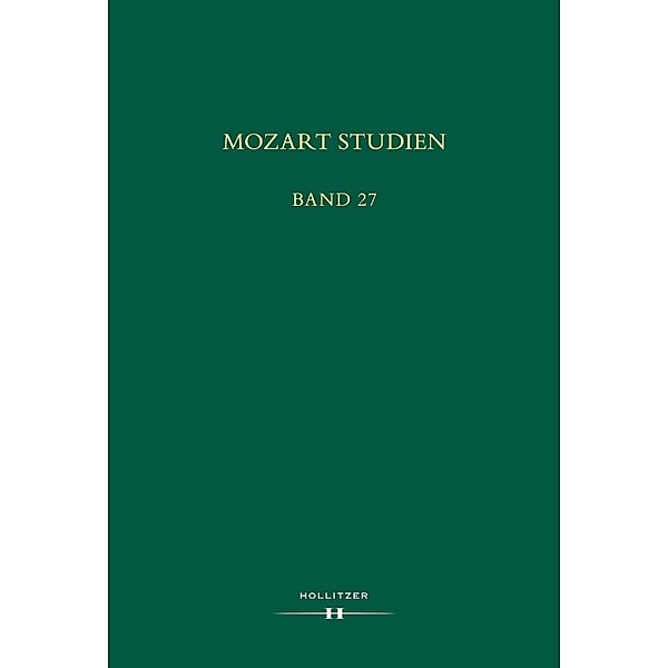 Mozart Studien Band 27 / Mozart Studien Bd.27