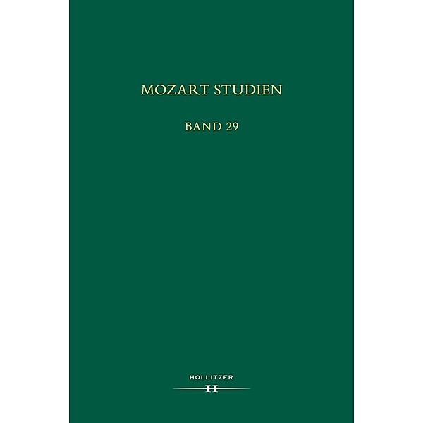 Mozart Studien Band 29, Manfred Hermann Schmid