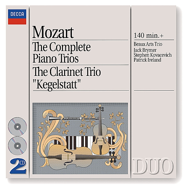 Mozart: The Complete Piano Trios, Clarinet Trio, Beaux Arts Trio