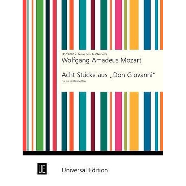 Mozart, W: 8 Stücke aus Don Giovanni