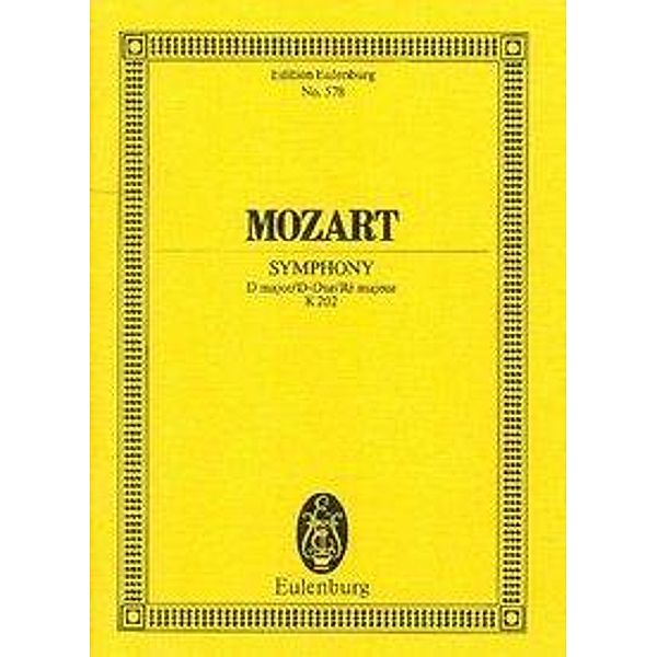 Mozart, W: Sinfonie Nr. 30 D-Dur