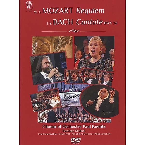 Mozarts Requiem Und Bachs Kantate 51, Schlick, Chor und Orchester Paul Kuentz, Paul Kuentz