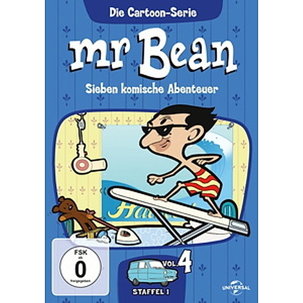 Mr. Bean - Die Cartoon-Serie 4, Lee Cornes, Robin Driscoll, Jon Canter, Rowan Atkinson, Richard Curtis, Gary Parker, Andrew Clifford, Tony Haase, Rebecca Stevens