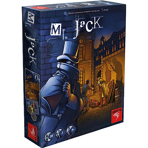 Hurrican, Asmodee Mr. Jack (Spiel), Bruno Cathala, Ludovic Maublanck