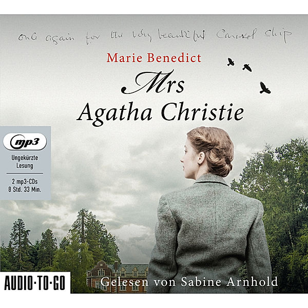 Mrs Agatha Christie,2 Audio-CD, Marie Benedict