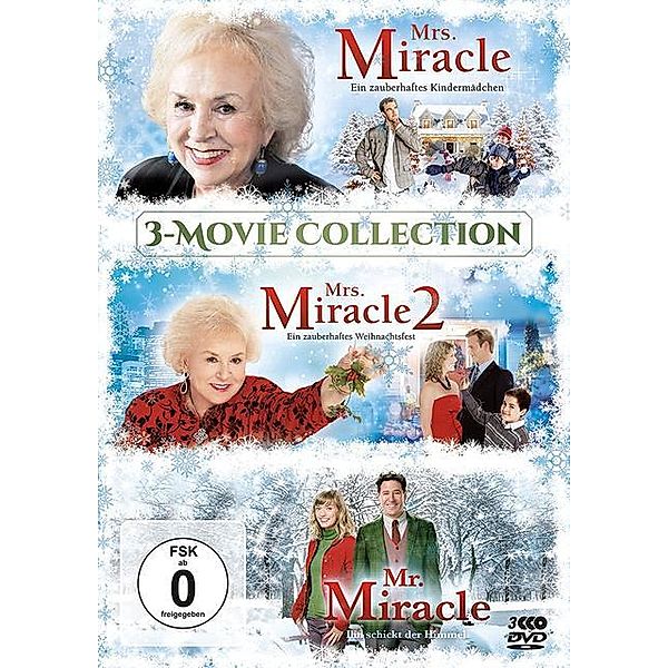 Mrs. Miracle 3-Movie Collection, David Golden, Debbie Macomber Nancey Silvers Heather Maidat