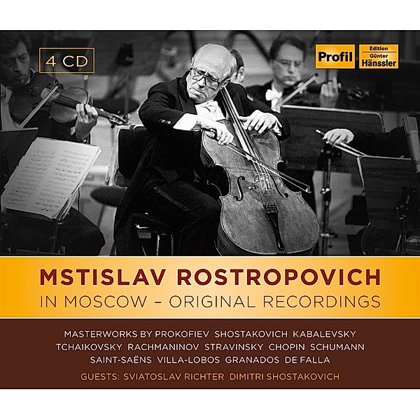 Mstislav Rostropovich In Moscow-Original Rec., M. Rostropovich, S. Richter