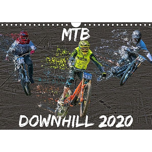 MTB Downhill (Wandkalender 2020 DIN A4 quer)