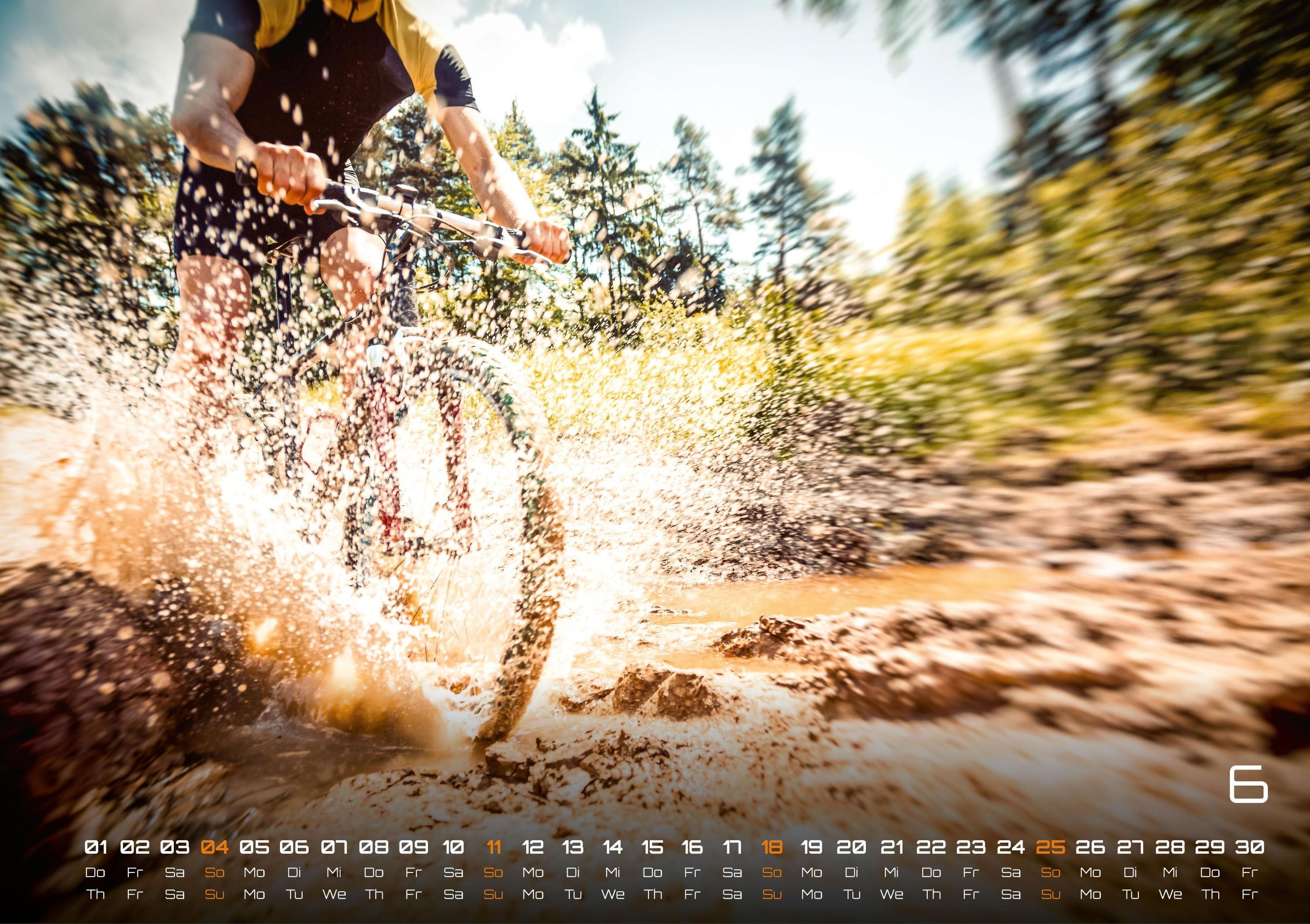 MTB Mountainbike - 2023 - Kalender DIN A3 - Kalender bestellen