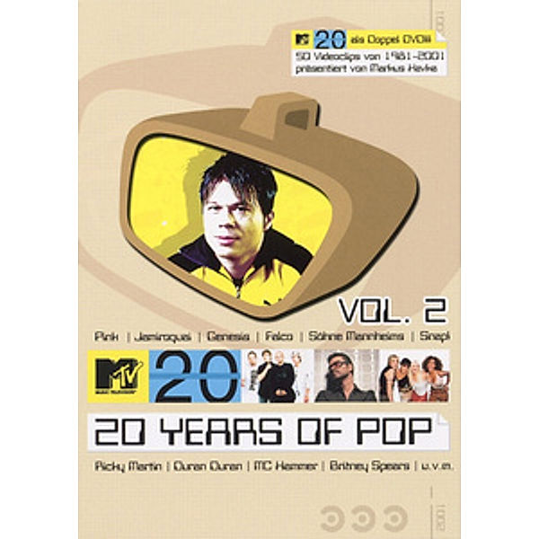 MTV - 20 Years of Pop Vol. 2, Diverse Interpreten