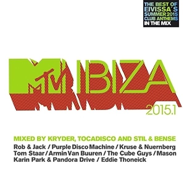 Mtv Ibiza 2015.1 Mixed By Kryder, Tocadisco & Stil, Diverse Interpreten