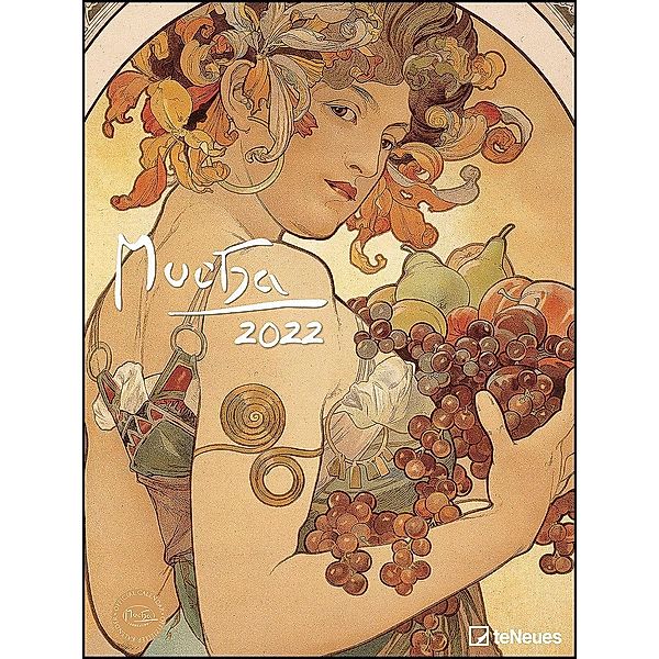 Mucha 2022 - Kunst-Kalender - Poster-Kalender - 48x64