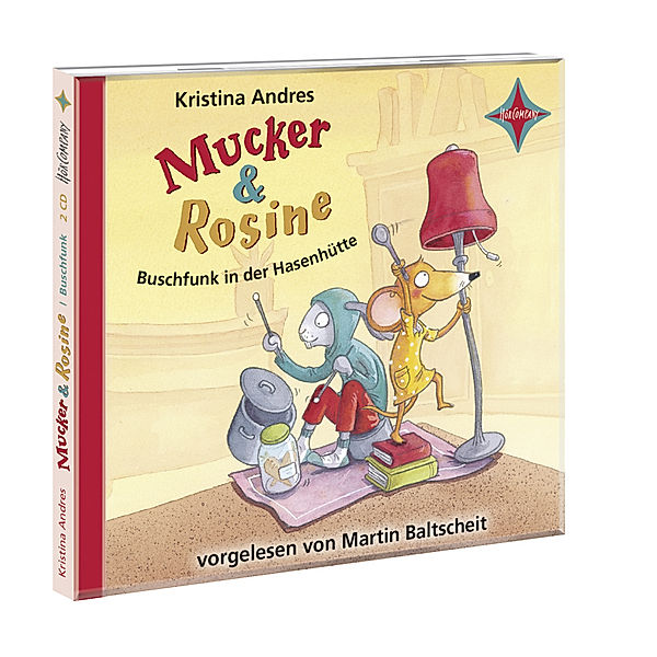 Mucker & Rosine - Mucker & Rosine - Buschfunk in der Hasenhütte,2 Audio-CDs, Kristina Andres