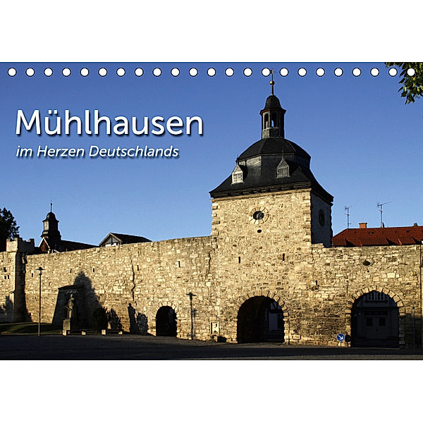 Mühlhausen (Tischkalender 2019 DIN A5 quer), Martina Berg