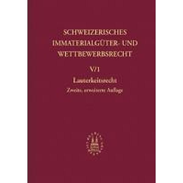 Müller, J: Schweizerisches Immaterialgüter- und Wettbewerbsr, Jürg Müller, Magda Streuli-Youssef, Jaques Guyet