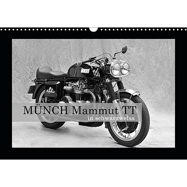 Münch Mammut TT in schwarzweiss (Wandkalender 2020 DIN A3 quer), Ingo Laue