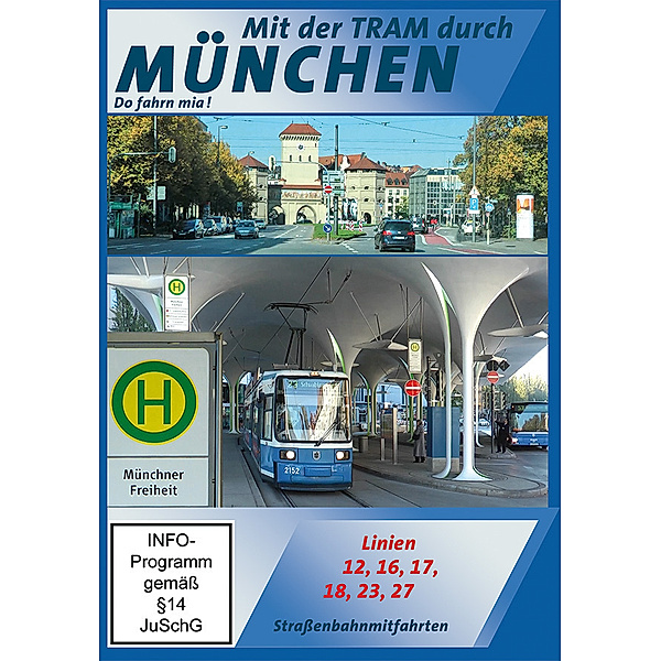 München - Do fahrn mia! Tram 12, 16, 17, 18, 23, 27,1 DVD