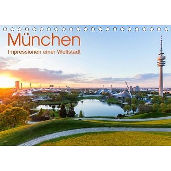 MÜNCHEN Impressionen einer Weltstadt (Tischkalender 2020 DIN A5 quer), Werner Dieterich
