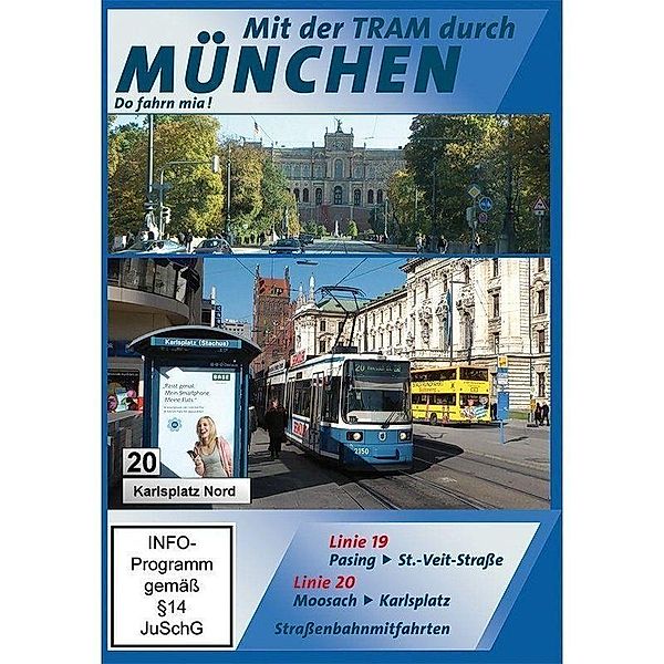 München - Mit Tram 19 & 20 Do fahrn mia!,1 DVD
