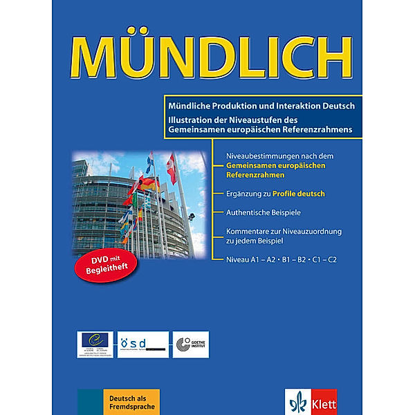 Mündlich, 1 DVD mit Begleitheft, Manuela Glaboniat, Helga Lorenz, Michaela Perlmann-Balme