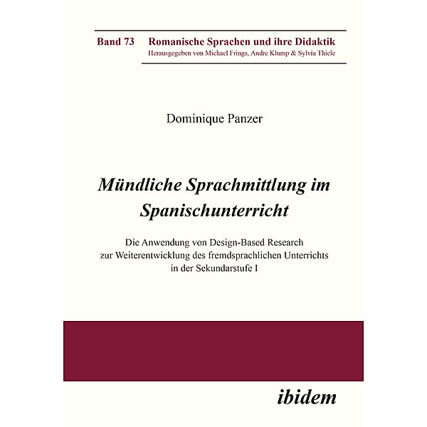 Mündliche Sprachmittlung im Spanischunterricht, Dominique Panzer