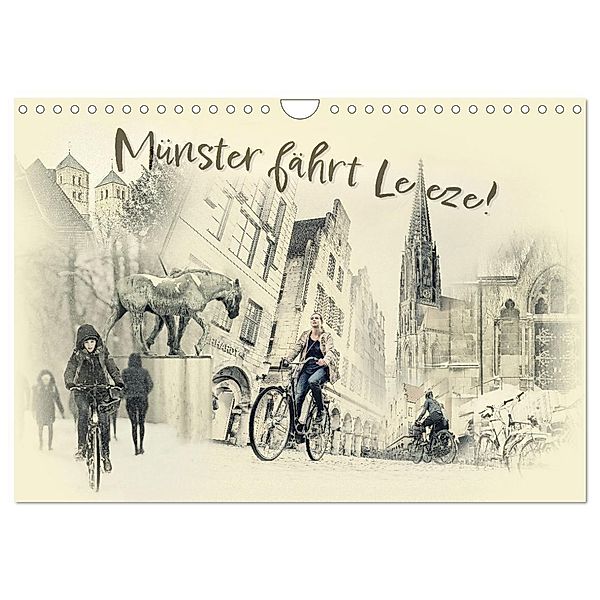 Münster fährt Leeze! (Wandkalender 2024 DIN A4 quer), CALVENDO Monatskalender, Viktor Gross
