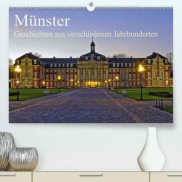 Münster - Geschichten aus verschiedenen Jahrhunderten (Premium-Kalender 2020 DIN A2 quer), Paul Michalzik