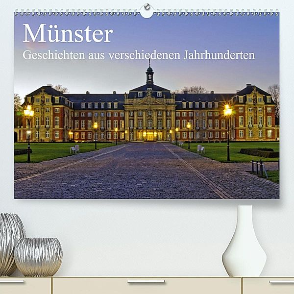 Münster - Geschichten aus verschiedenen Jahrhunderten (Premium-Kalender 2020 DIN A2 quer), Paul Michalzik