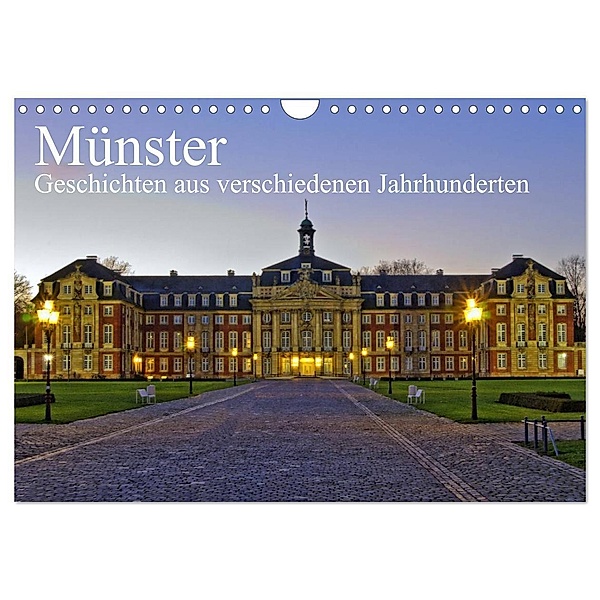 Münster - Geschichten aus verschiedenen Jahrhunderten (Wandkalender 2024 DIN A4 quer), CALVENDO Monatskalender, Paul Michalzik