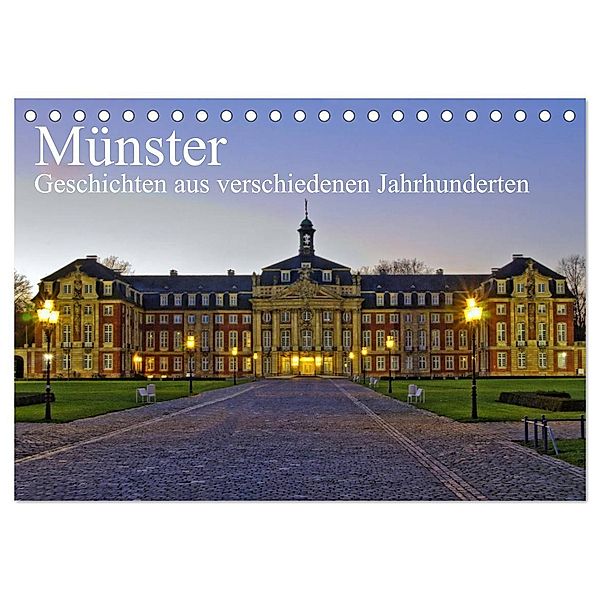 Münster - Geschichten aus verschiedenen Jahrhunderten (Tischkalender 2024 DIN A5 quer), CALVENDO Monatskalender, Paul Michalzik