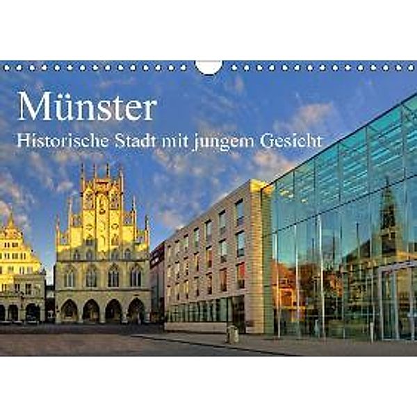 Münster - Historische Stadt mit jungem Gesicht (Wandkalender 2016 DIN A4 quer), Paul Michalzik