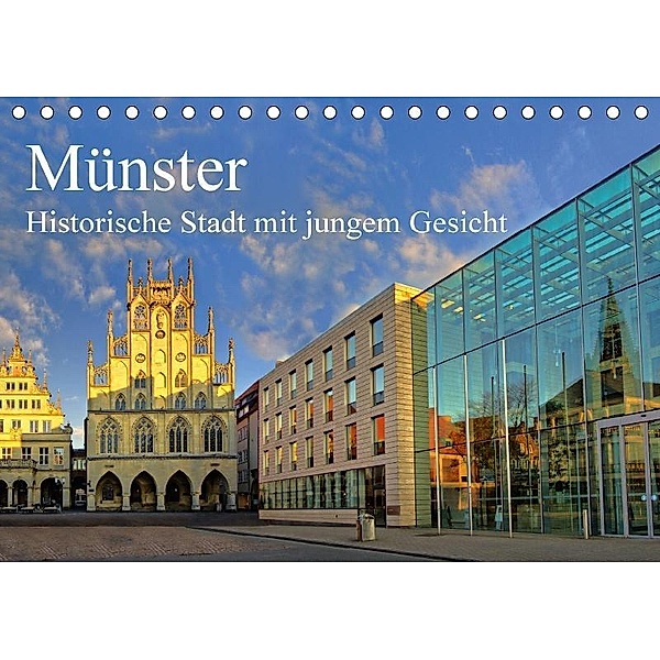 Münster - Historische Stadt mit jungem Gesicht (Tischkalender 2017 DIN A5 quer), Paul Michalzik