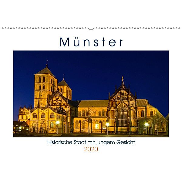 Münster - Historische Stadt mit jungem Gesicht (Wandkalender 2020 DIN A2 quer), Paul Michalzik