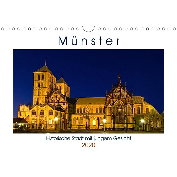Münster - Historische Stadt mit jungem Gesicht (Wandkalender 2020 DIN A4 quer), Paul Michalzik