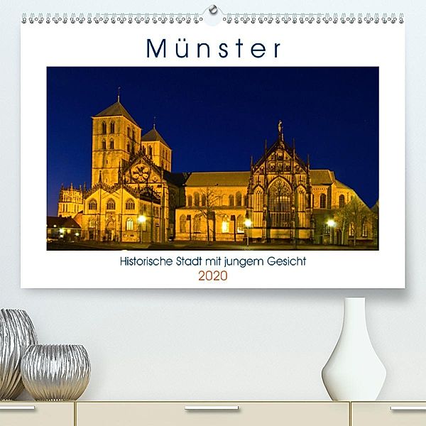 Münster - Historische Stadt mit jungem Gesicht (Premium-Kalender 2020 DIN A2 quer), Paul Michalzik