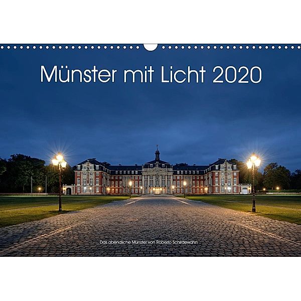 Münster mit Licht (Wandkalender 2020 DIN A3 quer), Roberto Schirdewahn