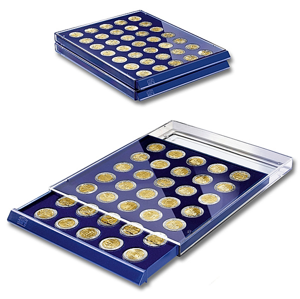 Münz-Stapelbox für 2€-Münzen