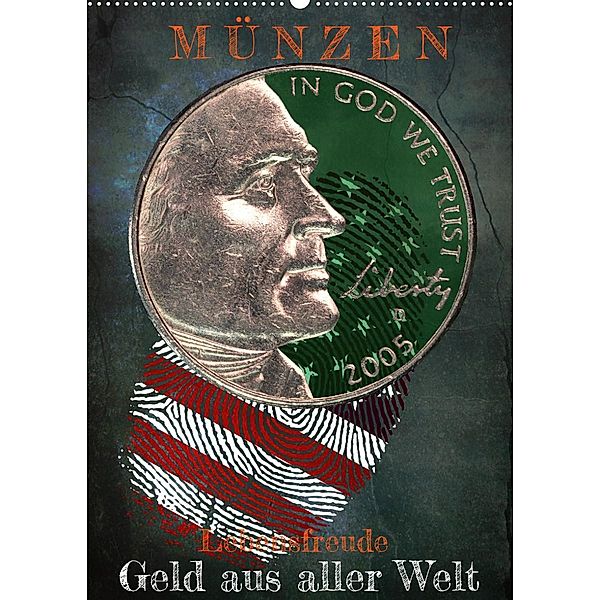 Münzen - Geld aus aller Welt (Wandkalender 2023 DIN A2 hoch), Wilfried W. Vossen - Herzog von Laar am Rhein, Wilfried W. Vossen Herzog von Laar am Rhein