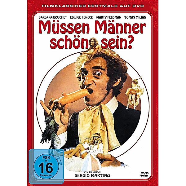 Müssen Männer schön sein?, DVD, Barbara Bouchet, Edwige Fenech, Marty Feldman, Milian