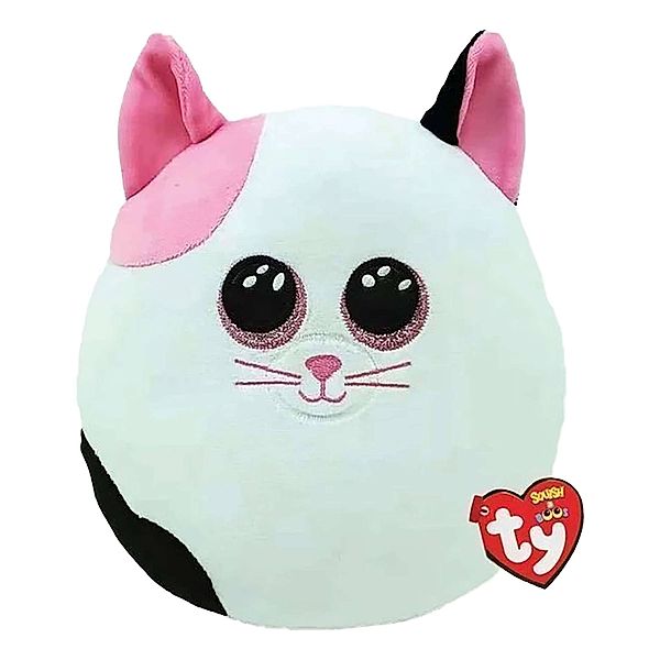 TY Deutschland Muffin Cat Squish A Boo 20cm,Material: 100% Polyester geprüft nach EN-71. Farbe: mehrfarbig