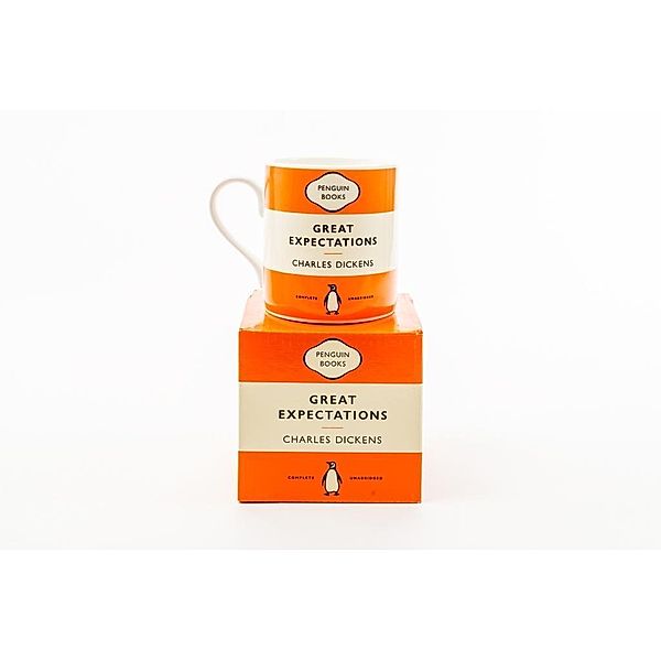 Mug Great Expectations - Charles Dickens orange