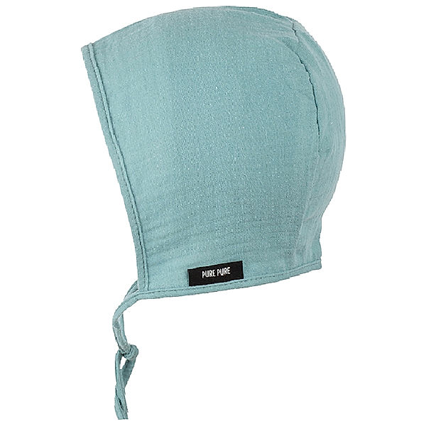 PURE PURE BY BAUER Mull-Häubchen BABY BONNET in minty ice