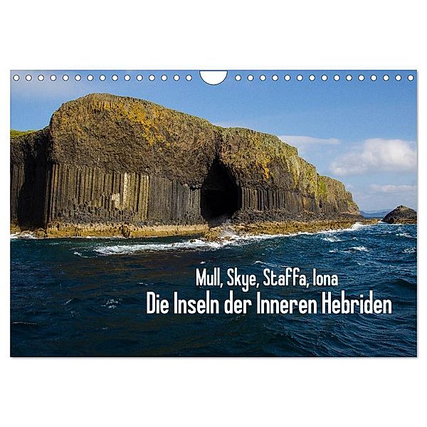 Mull, Skye, Staffa, Iona. Die Inseln der Inneren Hebriden (Wandkalender 2024 DIN A4 quer), CALVENDO Monatskalender, Leon Uppena (GdT)