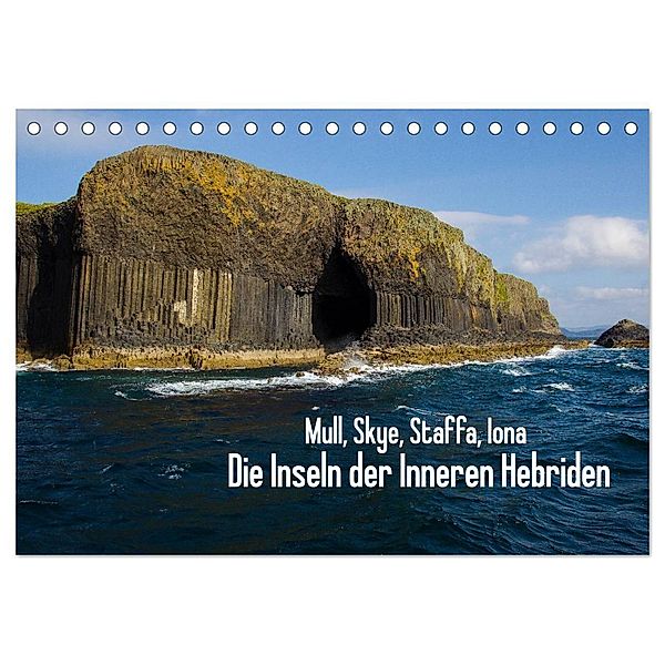 Mull, Skye, Staffa, Iona. Die Inseln der Inneren Hebriden (Tischkalender 2024 DIN A5 quer), CALVENDO Monatskalender, Leon Uppena (GdT)