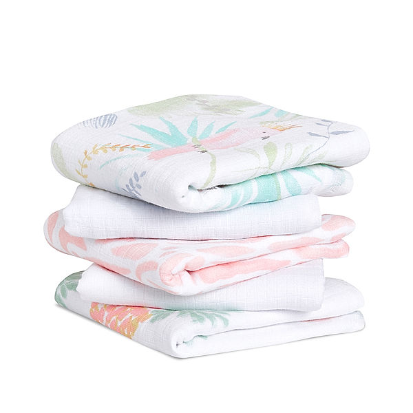 aden + anais Mulltuch ESSENTIALS - TROPICALIA (60x60) 5er-Pack