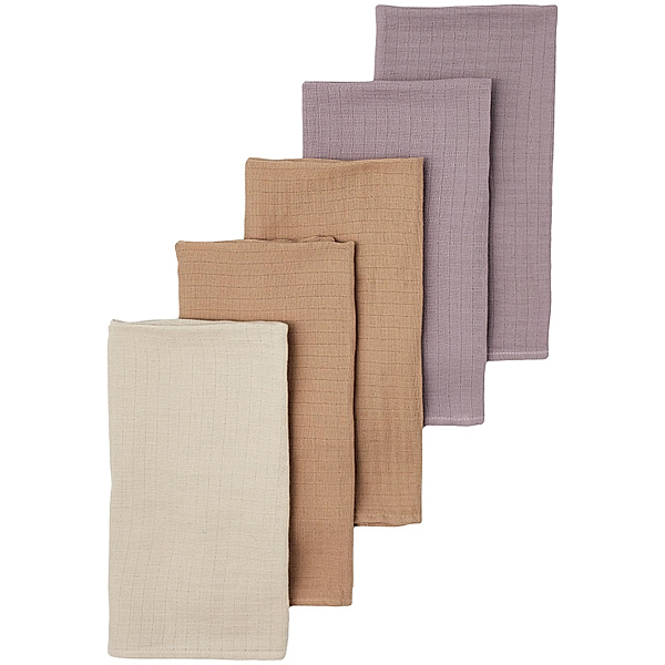 name it Mulltuch NBNNULLER NAPPIES 5er Pack in quail