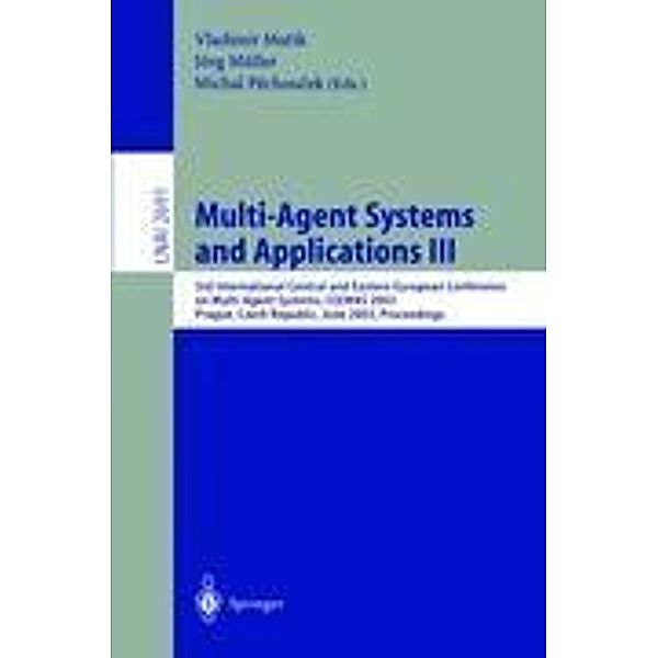 Multi-Agent Systems and Applications III