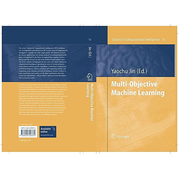 Multi-Objective Machine Learning / Studies in Computational Intelligence Bd.16