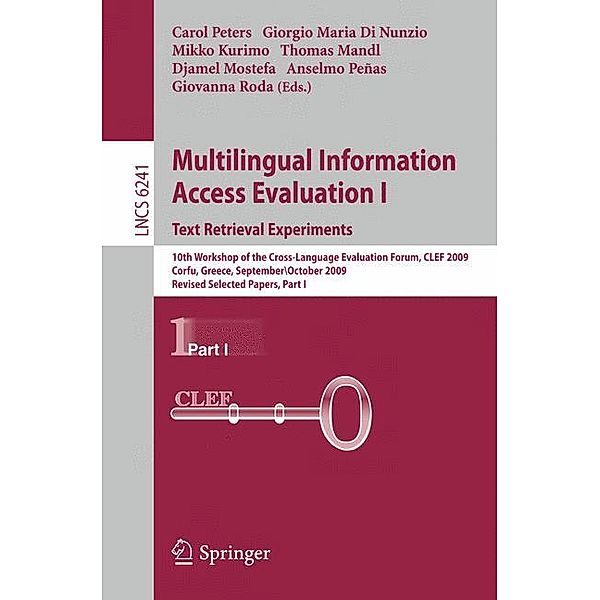 Multilingual Information Access Evaluation I