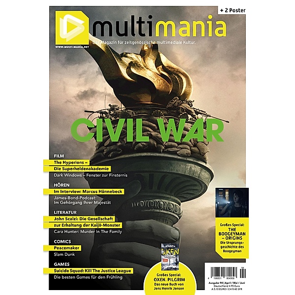 multimania - Das Magazin für zeitgenössische multimediale Kultur. Ausgabe #94